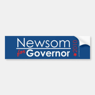 Newsom för regulator bildekal