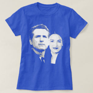 Newsom / Ocasio-Cortez T Shirt