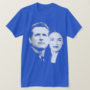 Newsom / Ocasio-Cortez T Shirt