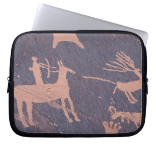 Newspaper Rock, S.P., UT Nära Monticello. Laptop Sleeve