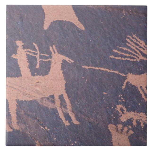 Newspaper Sten, S.P., UT Near Monticello. Kakelplatta (Framsidan)