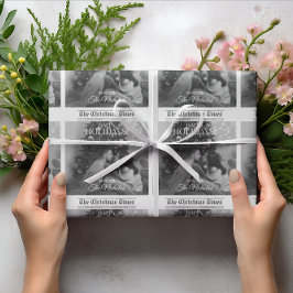 Newspaper What A Year Holiday Photo Christmas Presentpapper