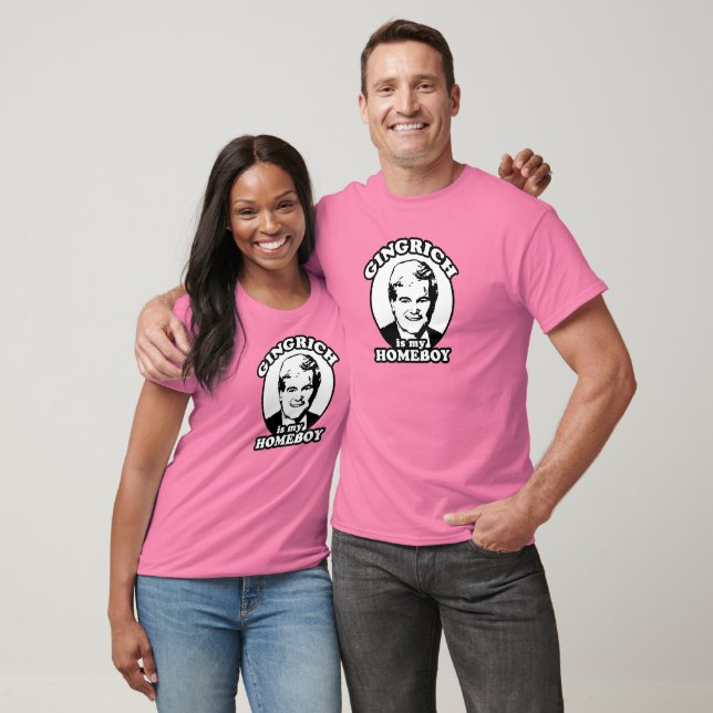 Newt Gingrich är min hempojke T-shirt (Unisex)