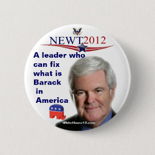 Newt Gingrich ..... fixande vad är Barack Knapp