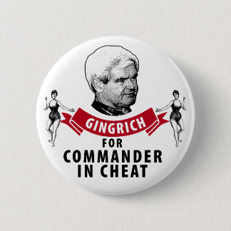 Newt Gingrich för kommendörkapten i fusk Knapp