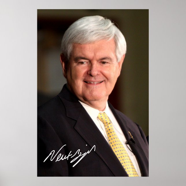 Newt Gingrich Poster (Framsidan)