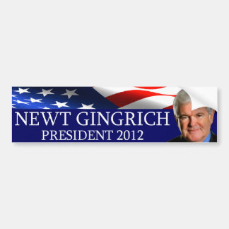 Newt Gingrich president 2012 Bildekal