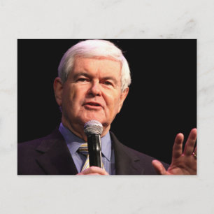 Newt Gingrich Vykort