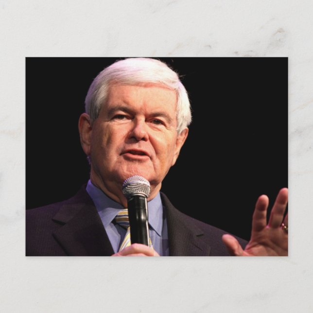 Newt Gingrich Vykort (Framsida)