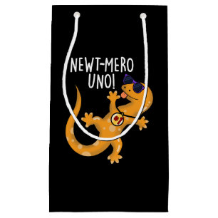 Newt-mero Uno Funny Newt Pun Mörk BG
