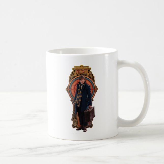 NEWT SCAMANDER™ Art nouveau Kaffemugg (Höger)