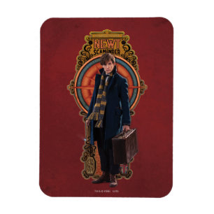 NEWT SCAMANDER™ Art nouveau Magnet