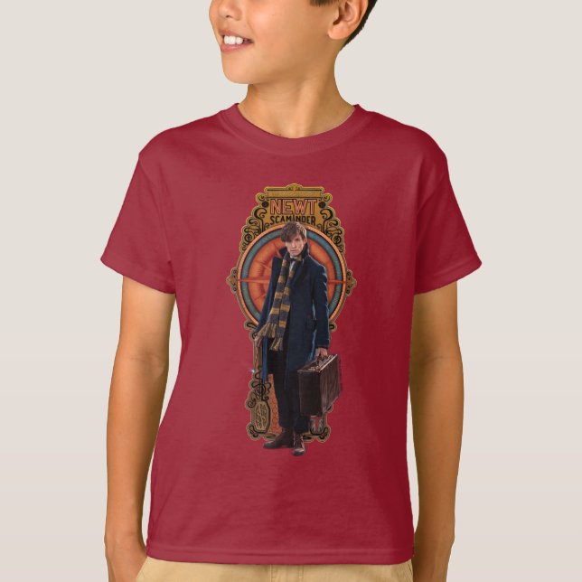 NEWT SCAMANDER™ Art nouveau Tröja (Framsida)