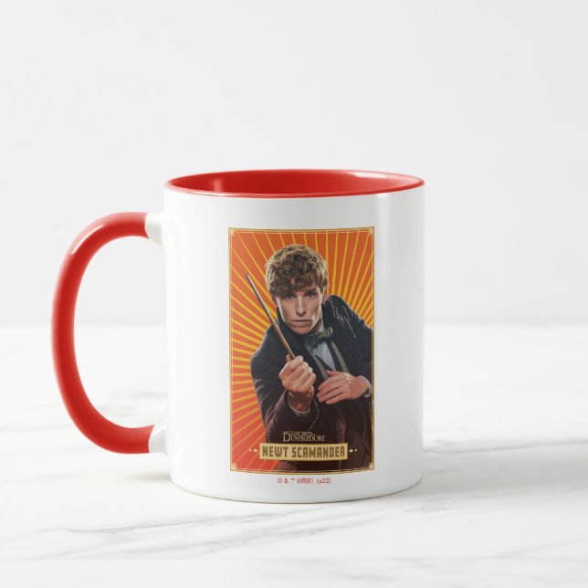 Newt Scamander Character Graphic Mugg (Vänster)