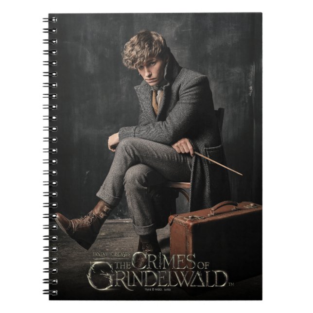 NEWT SCAMANDER™-foto Anteckningsbok (Framsidan)