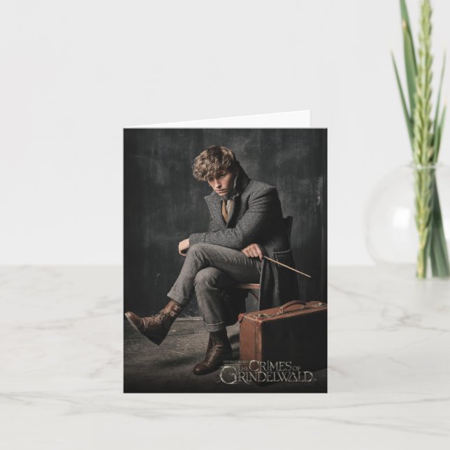 NEWT SCAMANDER™-foto Kort (Framsida)