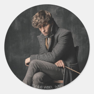 NEWT SCAMANDER™-foto Runt Klistermärke
