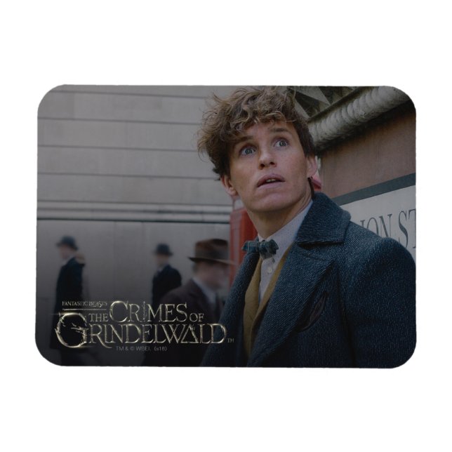 NEWT SCAMANDER™ i London Photo Magnet (Horisontell)