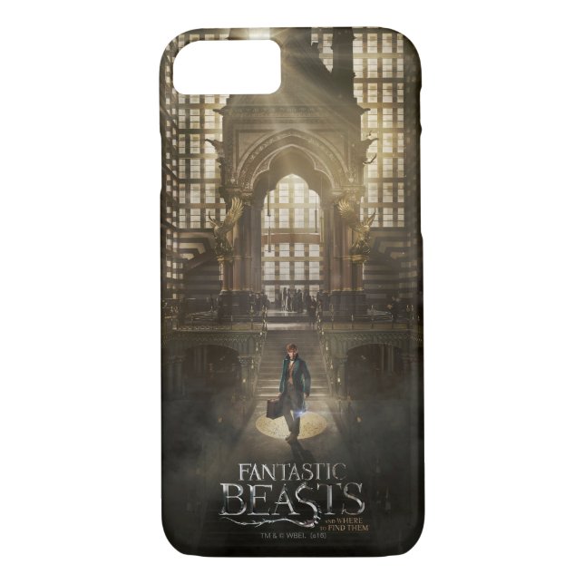 NEWT SCAMANDER™ i MACUSA™ Headquarters Case-Mate iPhone Skal (Baksida)