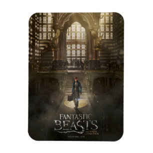 NEWT SCAMANDER™ i MACUSA™ Headquarters Magnet