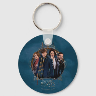 NEWT SCAMANDER™ och Company Art Nouveau Ram Nyckelring