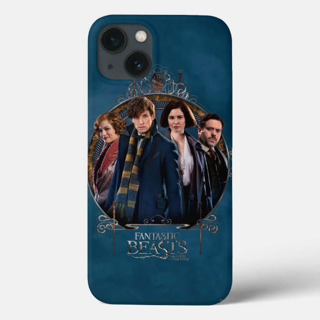 NEWT SCAMANDER™ och företaget Art nouveau Ram (Baksida)