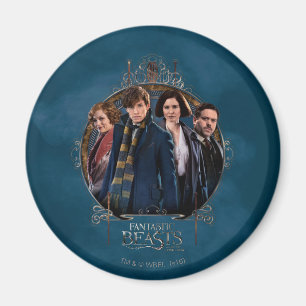 NEWT SCAMANDER™ och företaget Art nouveau Ram Magnet