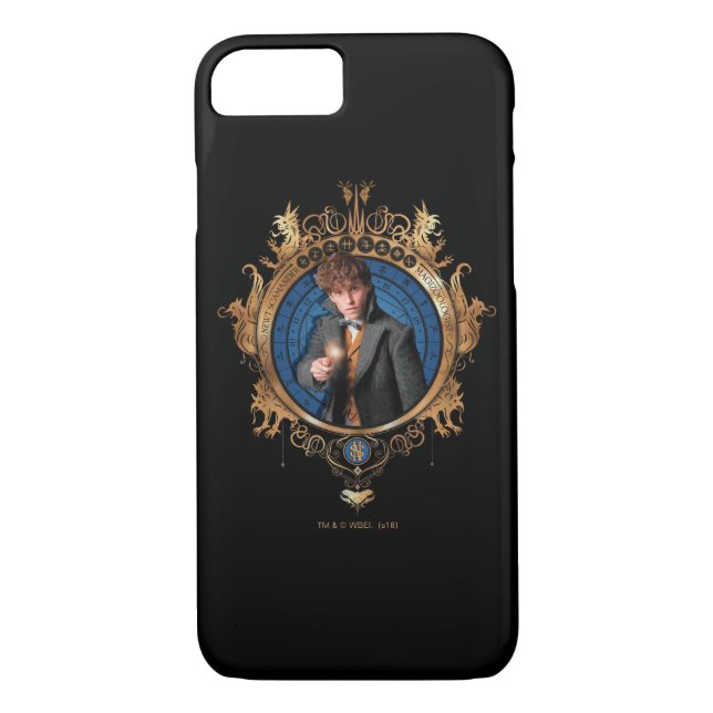 NEWT SCAMANDER™ Porträtt Case-Mate iPhone Skal (Baksida)
