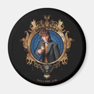 NEWT SCAMANDER™ Porträtt Magnet