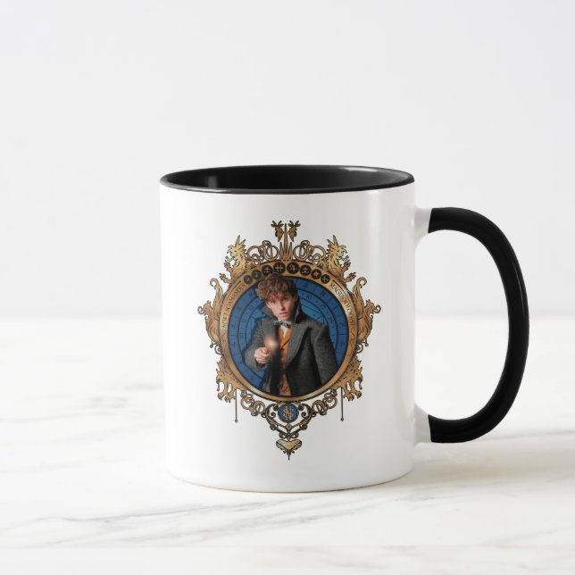 NEWT SCAMANDER™ Porträtt Mugg (Höger)
