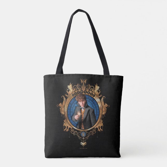 NEWT SCAMANDER™ Porträtt Tygkasse (Baksida)