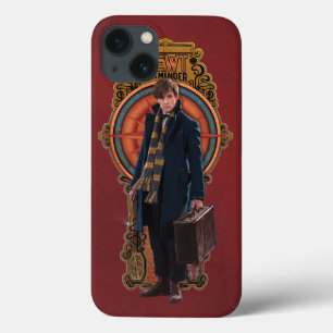 NEWT SCAMANDER™ Stående Art Nouveau-panel