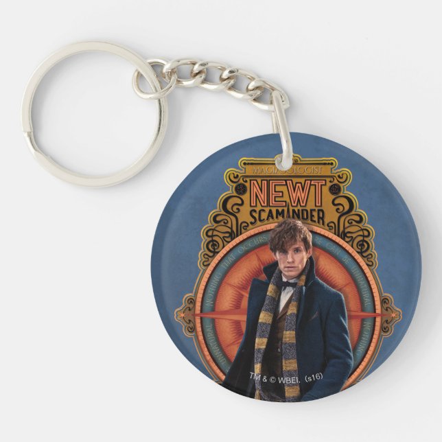 NEWT SCAMANDER™ Walking Art nouveau Panel (Framsidan)