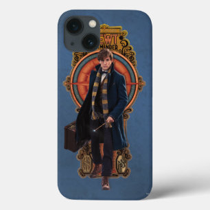 NEWT SCAMANDER™ Walking Art nouveau Panel
