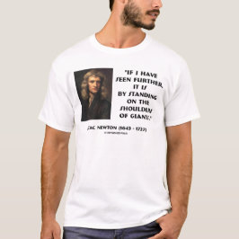 Newton anseende på knuffar av jättar t-shirt