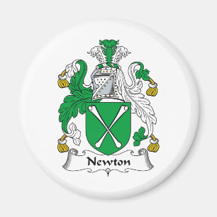 Newton familjvapensköld magnet