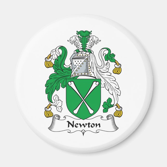 Newton Family Crest Magnet (Framsidan)