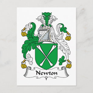 Newton Family Crest Vykort