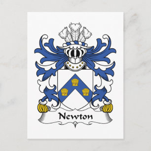Newton Family Crest Vykort