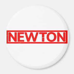 Newton Frimärke Magnet