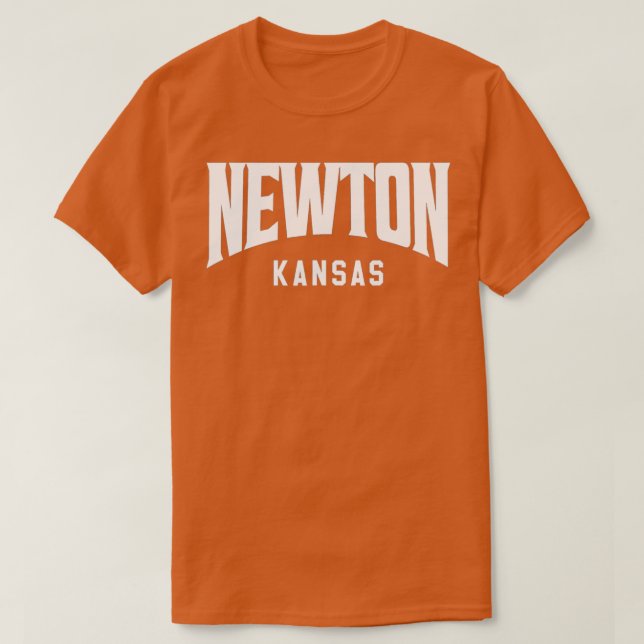 Newton Kansas T Shirt (Design framsida)