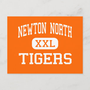 Newton North - Tigers - High - Newton Vykort