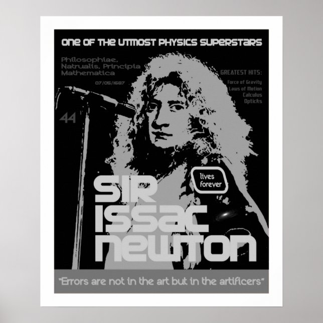 Newton Poster (Framsidan)