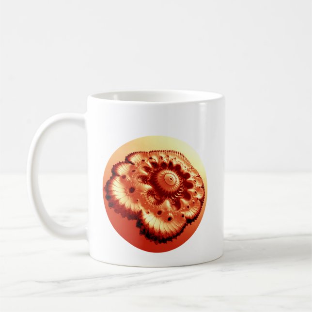 Newtonbrot Fractal Kaffemugg (Vänster)