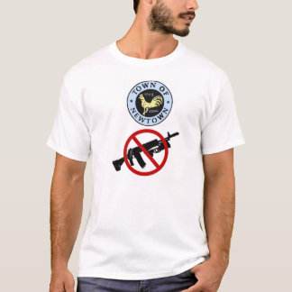 Newtown CT   inga vapen Tee