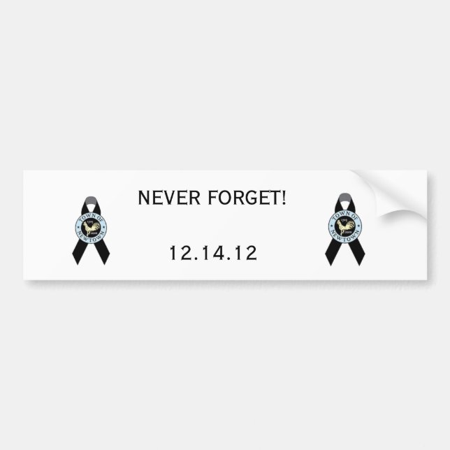 Newtown, CT Sandy Krok Elementary School Bildekal (Framsidan)