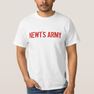 Newt'sens armé för $2,50 gasar tee
