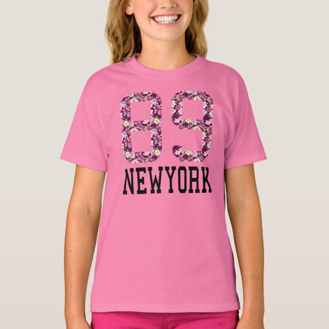 NewYork 89 T Shirt (Framsida)