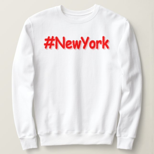 "#NewYork " Cute Design. Buy Now T Shirt (Design framsida)