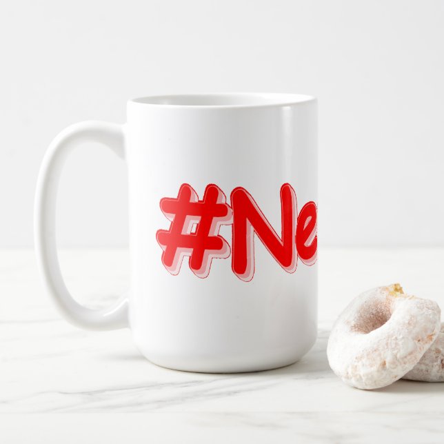 "#NewYork " Cute Design. Köp nu Kaffemugg (Med munk)
